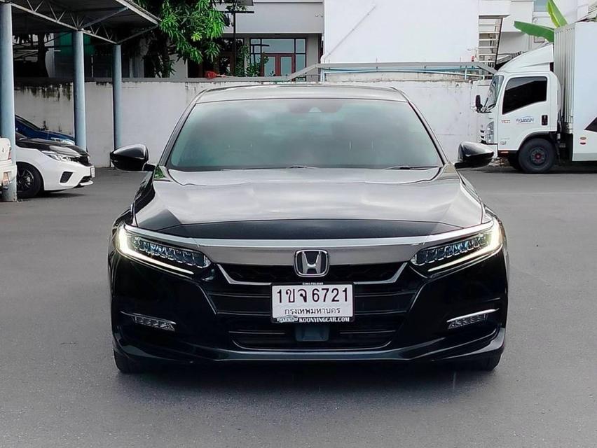  HONDA ACCORD G10 Hybrid E-CVT FWD 2.0 สีดำ ปี 2020 รถสวยสภาพใหม่ ประวัติดีเเน่นอน 2