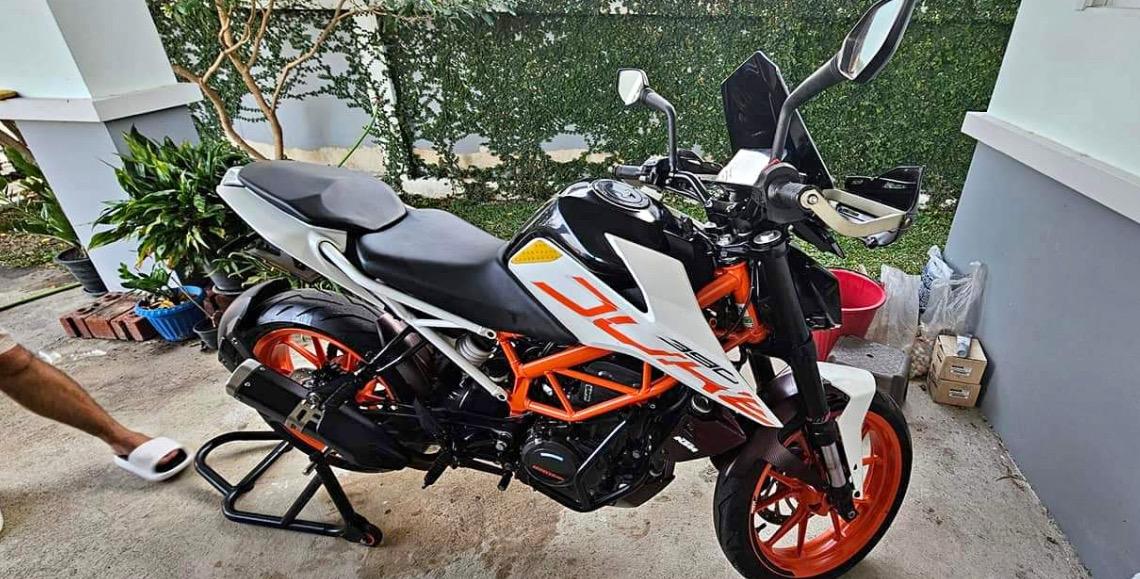 KTM Duke 390 ปี 2017 รถสวยมือสองราคาดี