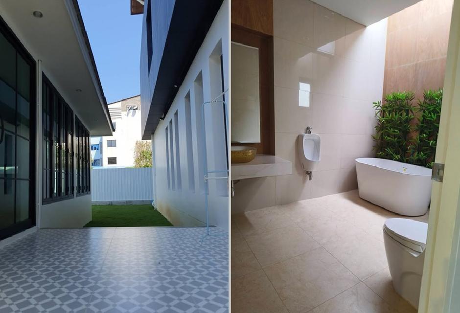 ให้เช่า Pool Villa บ้านเดี่ยว 3 ชั้น สร้างใหม่ ใจกลางเมือง ซอยสุขุมวิท 62 Modern Luxury สระว่ายน้ำกลางบ้าน 15