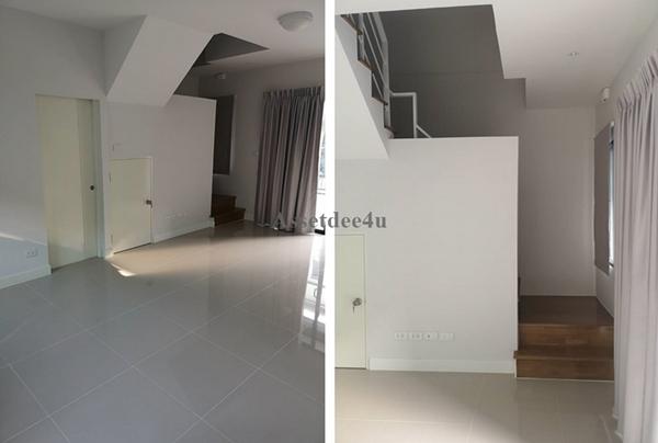 AT587 ให้เช่าทาวน์โฮม 3 ชั้น บ้านกลางเมือง ราชพฤกษ์-รัตนาธิเบศร์ ใกล้MRTรถไฟฟ้าสายสีม่วง สถานีบางรักใหญ่ จดบริษัทได้