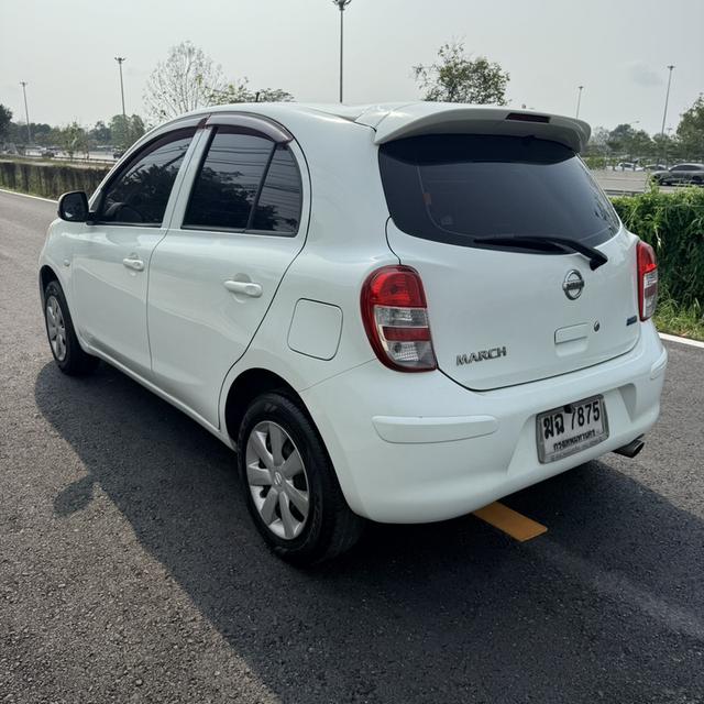 NISSAN March E AUTO 2012  ✅สวย เดิม ไม่เคยชน ไม่เคยแก็ส ❇️ภายในสะอาด ไมล์แท้ใช้น้อย ✅ รูปที่ 5