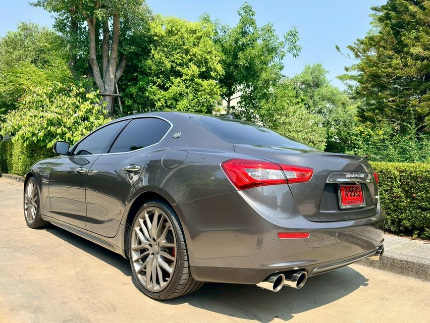 Maserati Ghibli S 2015 สีเทา รถสวย ขับดีมาก ราคาถูกมาก รูปที่ 5