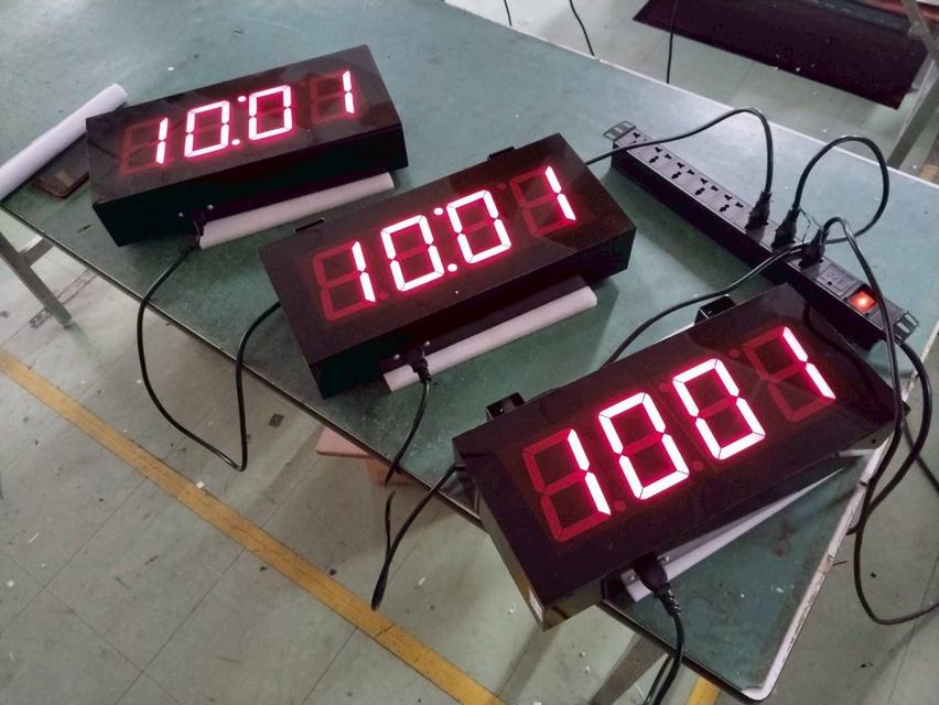 Digital clock นาฬิกาดิจิตอล นาฬิกาโรงงาน นาฬิกาขนาดใหญ่ นาฬิกาแขวนผนัง นาฬิกาจับเวลา รุ่น 404 8