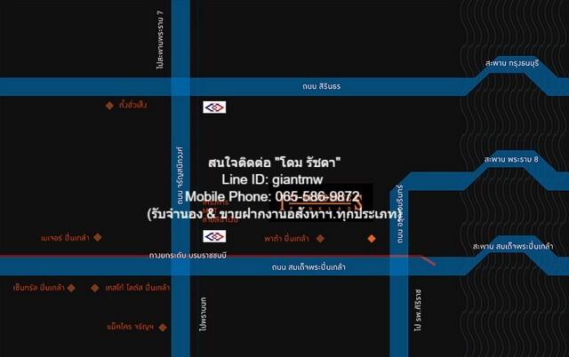 คอนโดมิเนียม ไอวี่ เรสซิเดนส์ ปิ่นเกล้า Ivy Residence Pinklao 16000 บ. 41 square meter ไม่ไกลจาก ถนนสมเด็จพระปิ่นเกล้า ท