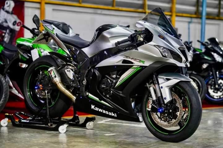 Kawasaki ninja zx6r สีสวย 2