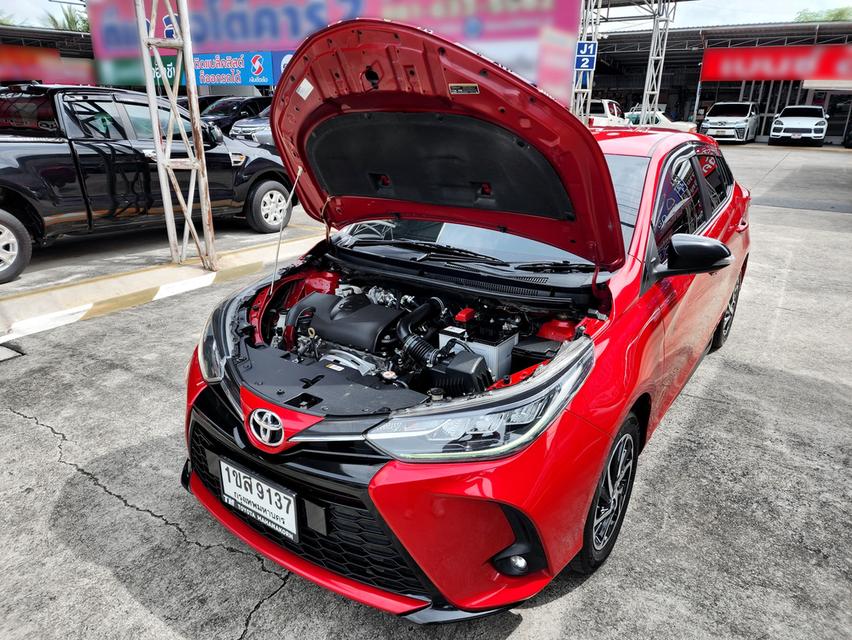  Toyota Yaris 1.2 MID  รุ่นรอง top  ปี 2021  6