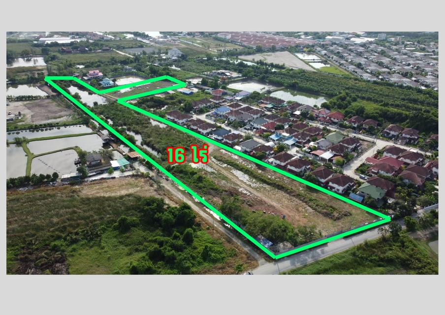 Land for Sale | ขายที่ดินแปลงศักยภาพสูง 📍 ทำเลประชาอุทิศ 76 เขตทุ่งครุ กรุงเทพฯ เนื้อที่ 16 ไร่ 2