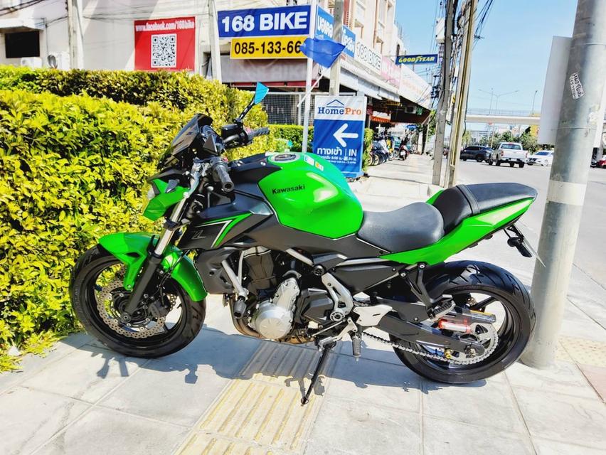 Kawasaki Z650 ABS ปี2018 สภาพเกรดA 5341 km เอกสารพร้อมโอน 3