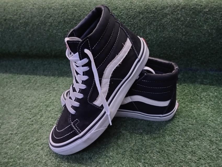 Vans ผ้าใบหุ้มข้อ มือสอง สภาพเหมือนใหม่ ส่งฟรี!