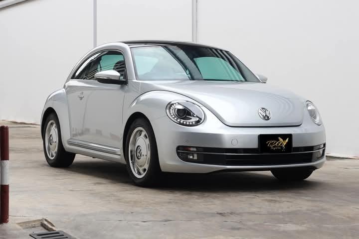 Volkswagen Beetle สีเทา 9