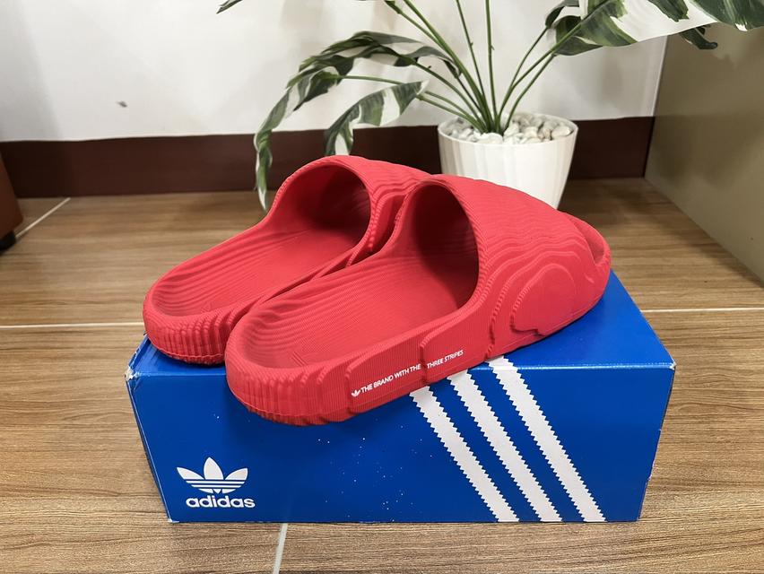 รองเท้ามือสอง ADIDAS ADILETTE 22 สีแดง