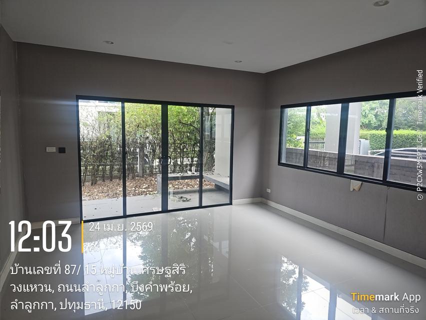 ขายบ้านเดี่ยว 2 ชั้น โครงการ เศรษฐสิริ วงแหวน - ลำลูกกา 4