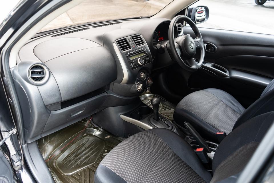 ❌❌NISSAN ALMERA 1.2E เกียร์ออโต้ สีดำ ปี2014❌❌รถ2มือ❌❌ไมล์วิ่ง 11x,xxx KM.❌❌กุญแจ2ดอกครบ รูปที่ 17