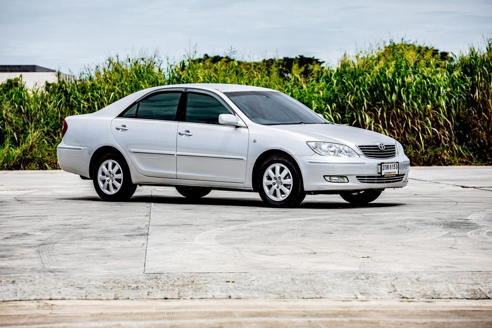 Toyota Camry 2.4Q สีเทา ปี 2003 สวยเดิม ออฟชั่นเต็ม