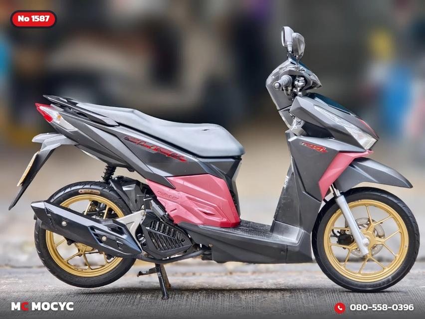 Honda Click 125i 2018 วิ่ง10000โล รถบ้านแท้มือเดียว เครื่องท่อเดิม มีเล่มเขียวชุดโอนครบ No.1587 รูปที่ 6
