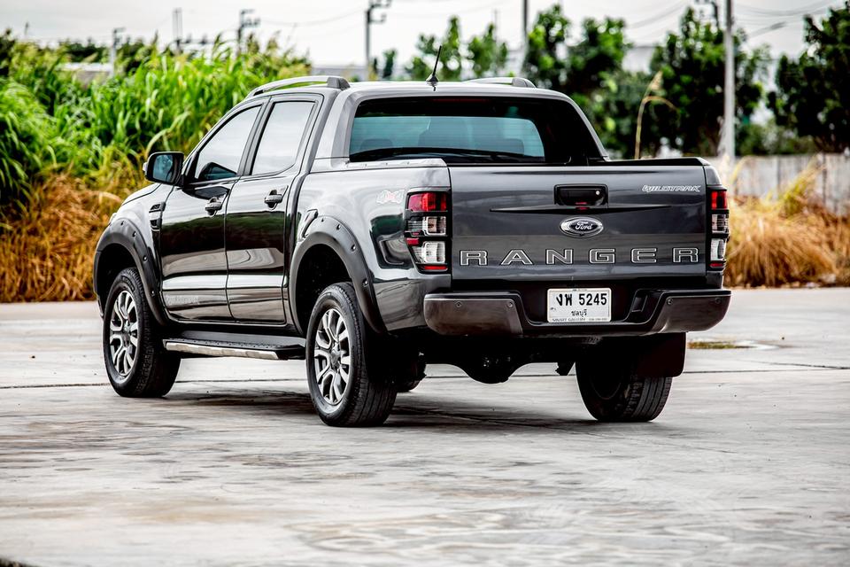 Ford Ranger Wildtrak 2.0 Bi-Turbo 4X4 Auto ปี2019 สีเทา มือเดียวป้ายแดง 7