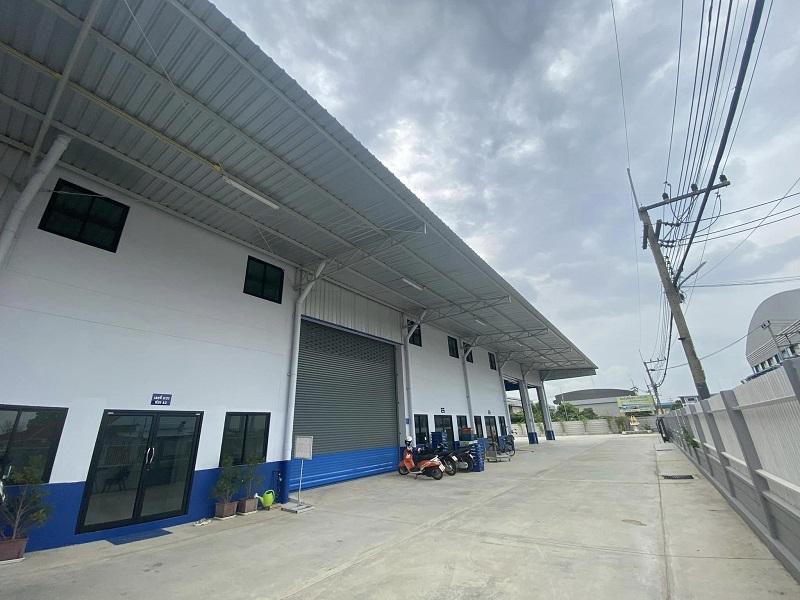 #โกดังใหม่ให้เช่าย่านปทุมธานี ใกล้ตลาดไท ไฟ 3เฟส รถใหญ่เข้าออกสะดวกถนนกว้าง10เมตร ออฟฟิศ2ชั้น  5