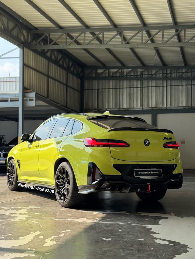 2022 BMW X4 M (รถออกศูนย์ มือเดียว สภาพดี ไม่มีอุบัติเหตุ) รูปที่ 3