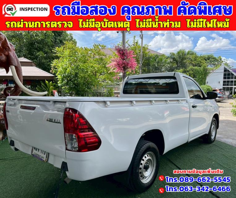 🔵ปี2019 Toyota HILUX REVO 2.4 SINGLE CAB J Plus Standard Cab 🔵ไมล์แท้ 94,xxx กม. 🔵เกียร์ธรรมดา 6