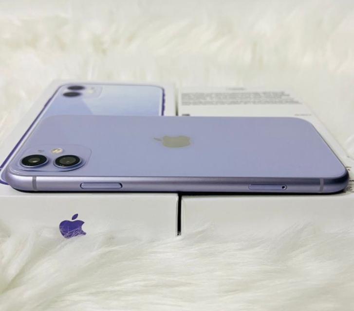 iPhone 11 สีม่วงสภาพดี 4