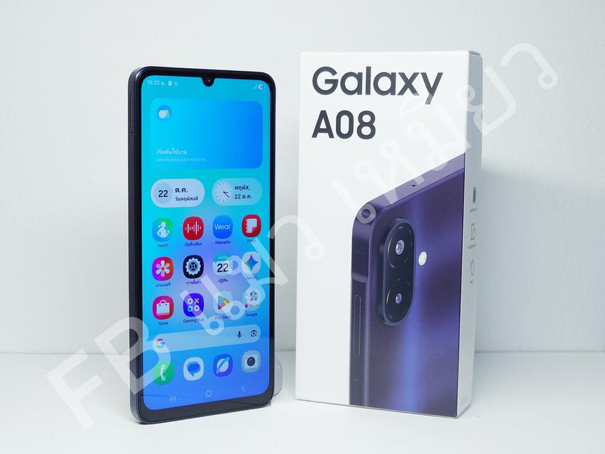 ขาย มือ 1 Samsung galaxy A08 Ram 4 GB Rom 128 GB จอใหญ่ 6.7 นิ้ว กล้องหลัง 50 ล้าน แบตอึด 6000 mAh รูปที่ 2