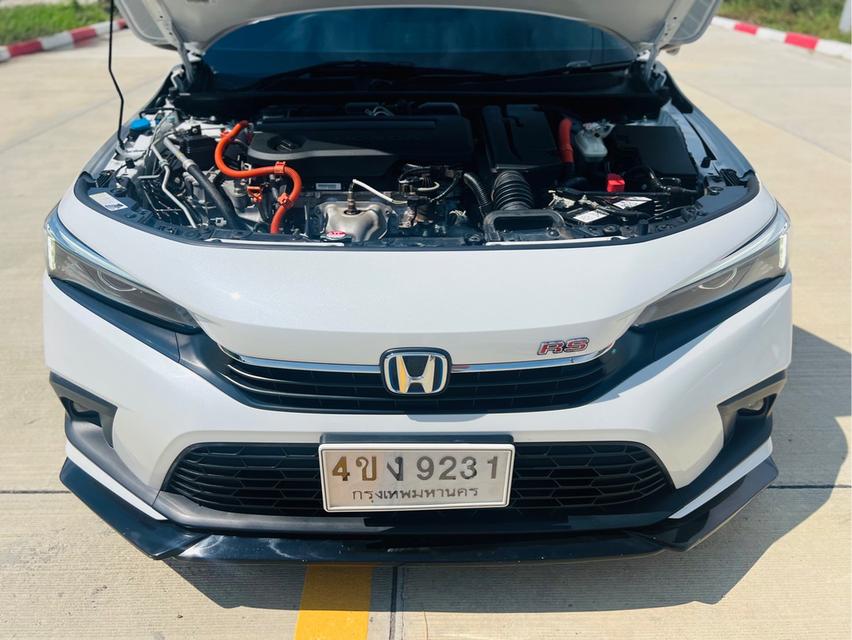 #HONDA NEW CIVIC FE 2.0 e:HEV RS ปี2023 สีขาวเกียร์ออโต้ เครื่องยนต์เบนซิน+ไฟฟ้า 15