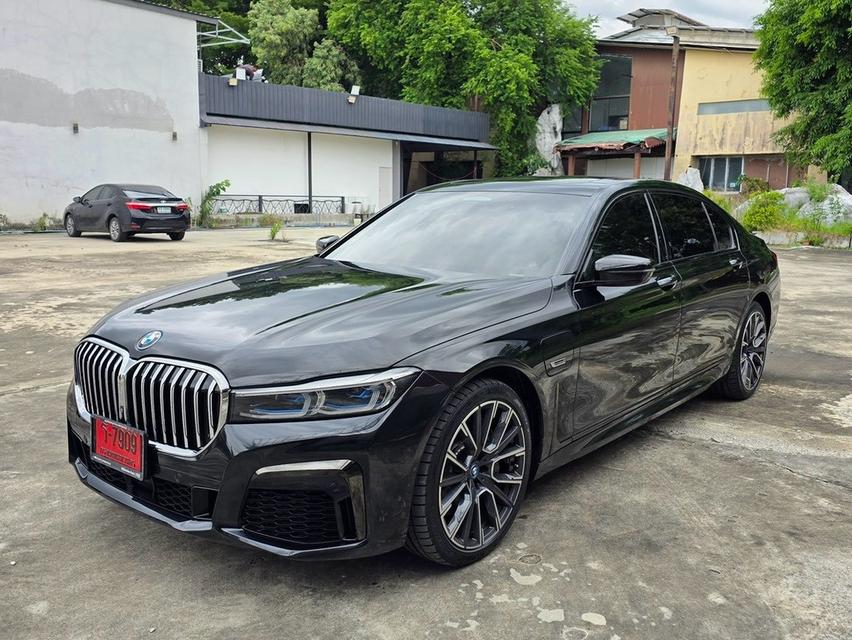 BMW 745Le xDrive M-Sport G12 LCI ปี 2021 สีดำ รถสวยไมล์น้อย