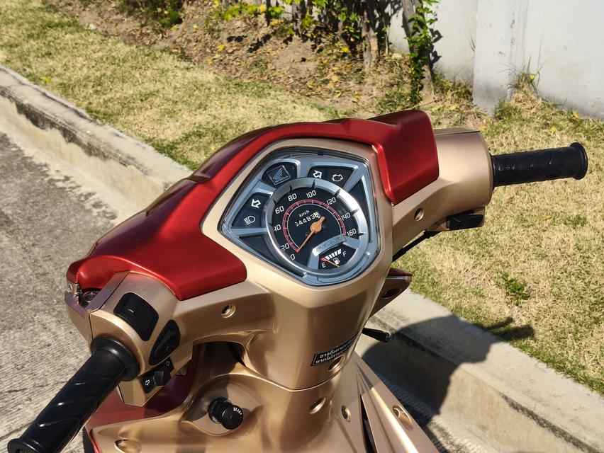 Honda Wave 110i AT ปี2010 สีแดงแก้ว-น้ำตาล***ย้ำเวฟเกียร์ออโต้ WaveAT 17