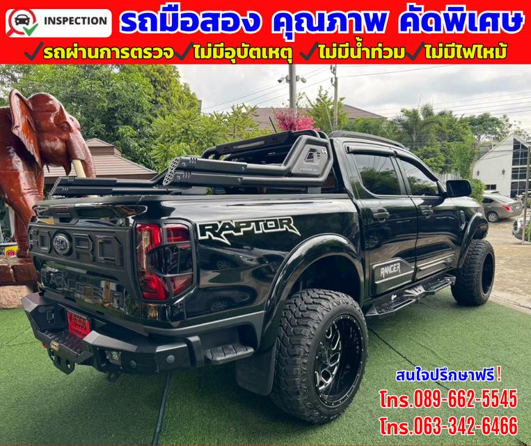 🔴ปี2025 Ford Ranger 2.0 DOUBLE CAB Sport 4WD. 🔴ไมล์แท้ 27,xxxกม. 🔴ยังมีรับประกันศูนย์ ถึง2028 6