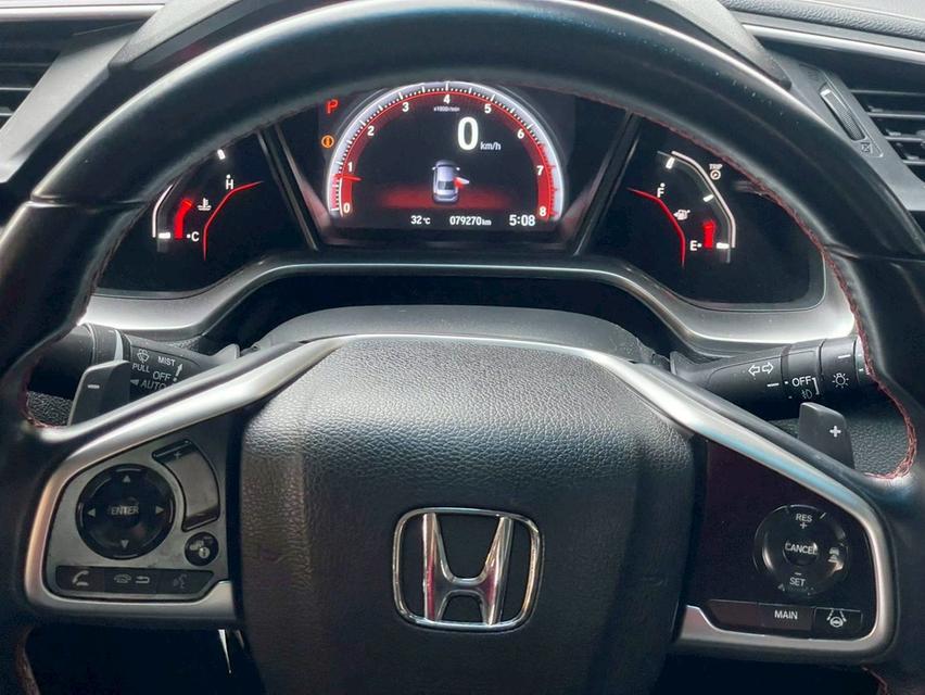 HONDA CIVIC FC  1.5 RS TURBO (MNC)  TOP  ปี 2019 สีเทา  เกียรออโต้  9