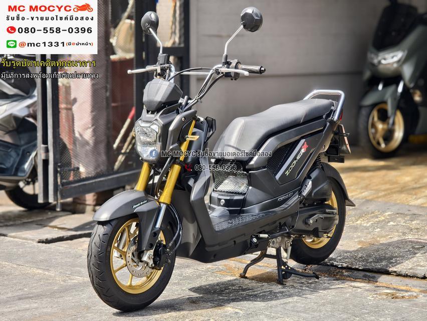 Zoomer x 2015 เครื่องท่อเดิมเสียงเงียบ ใช้งานได้ปกติ มีเล่มเขียวชุดโอนให้ครบ NO1194  2