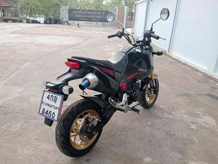 Honda msxสีดำ-แดง 2