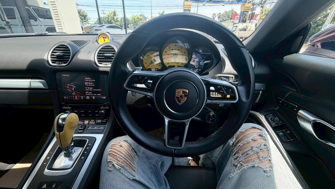 💖 PORSCHE 718 CAYMAN 2.0 Turbo 2018 💖 สีดำดุดัน WRAP ชมพูสุดคิวท์ 🖤🎀 แต่งหล่อจัดเต็ม พร้อมซิ่ง! รูปย่อยที่ 4