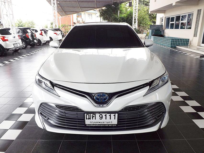 รหัสรถ KCY9111 TOYOTA CAMRY 2.5 HYBRID PREMIUM AUTO ปี 2018
