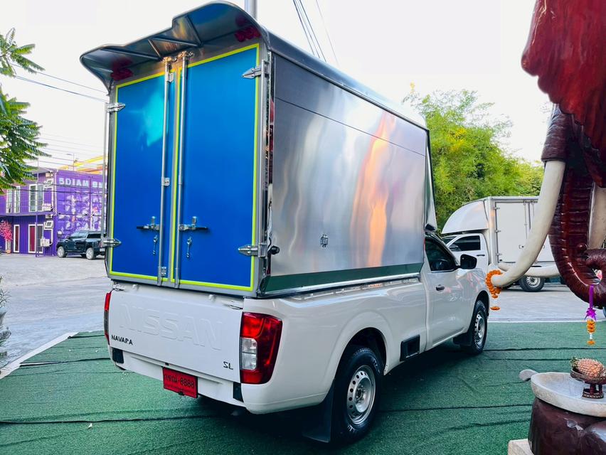 Nissan Navara ตอนเดียว 2.5 SL ปี 2023 #ติดตั้งหลังคาอลูมิเนียมตู้ทึบ รูปย่อยที่ 3