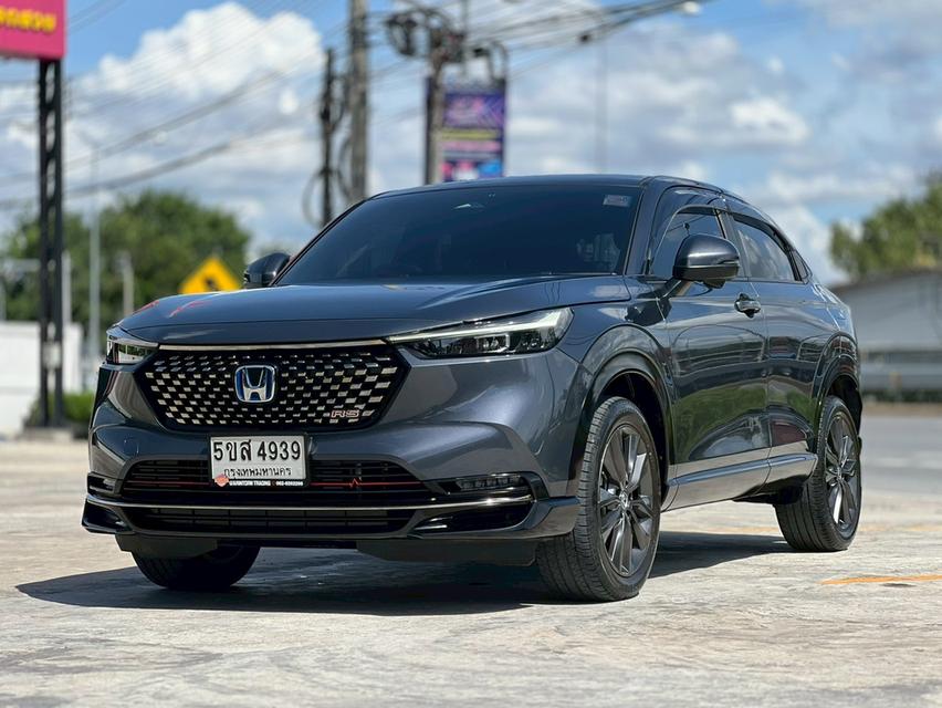 ปี 2024 HONDA HRV, 1.5 RS eHEV โฉม ปี21-ปัจจุบัน สีเทา เกียร์ออโต้ เบนซิน/ไฮบริด มือเดียวป้ายแดง