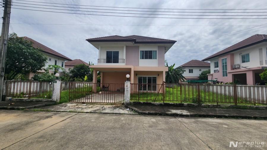 68101070 : ขายบ้านเดี่ยว 2 ชั้น บนที่ดินขนาด 100.1 ตารางวา หมู่บ้าน ดิ เอ็กซ์เทนโซ 2 (The Extenso 2)ประชาสำราญ หนองจอก ยอมขายขาดทุน  1