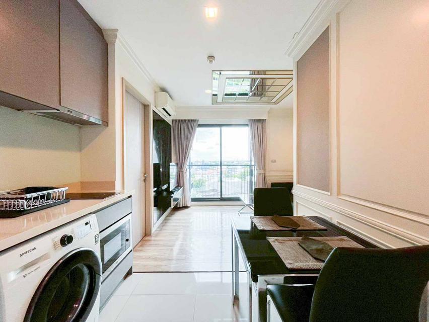 ขาย-ให้เช่า คอนโด 1 นอน RHYTHM สุขุมวิท 36-38 ใกล้ BTS ทองหล่อ 34 ตรม ชั้น 9 เฟอร์ครบ 1