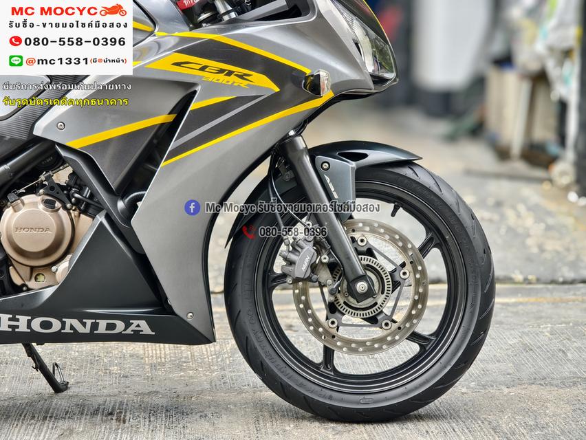 CBR 300R 2019 วิ่ง20000โล รถบ้านแท้มือเดียว เครื่องเดิมๆ กุญแจบุคเซอวิสครบ No1253    14