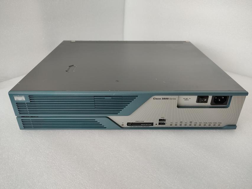 Cisco 3825 มือสอง ทดสอบแล้ว พร้อมประกันจากผู้ขาย 1 ปี 2