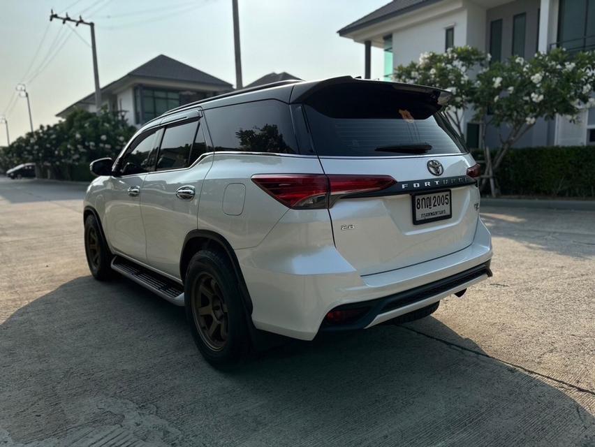 🔰 TOYOTA FORTUNER 2.8v 2WD TRD SPORTIVO BLACK TOP สีขาวมุก ปี2018 จด2019 รหัส SR2005 3