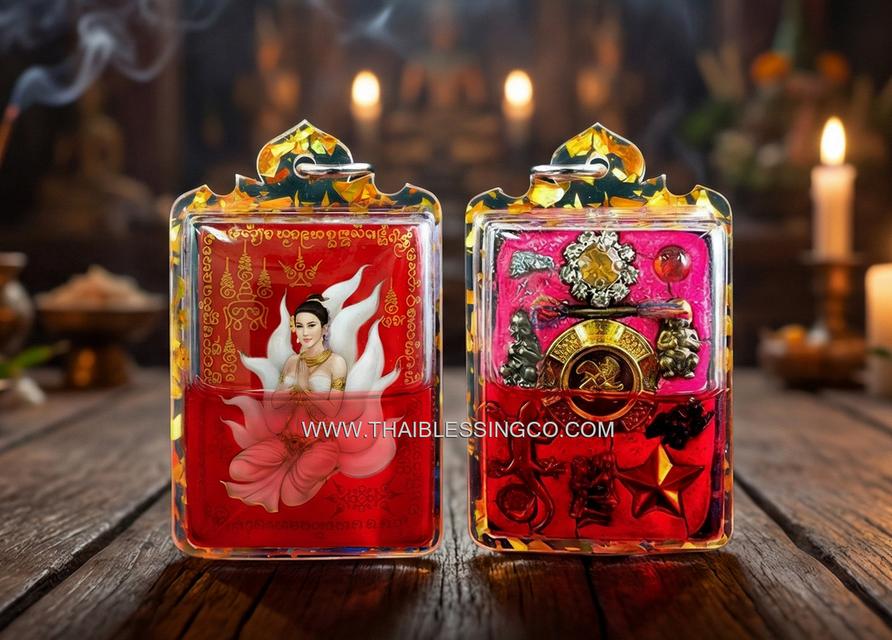 ✨ The Crimson Empress Nine-Tailed Fox Locket: Authentic Arjan Nan Kong "Lanna Sorcery" Edition for Supreme Seduction Aura, Instant Wealth Attraction,