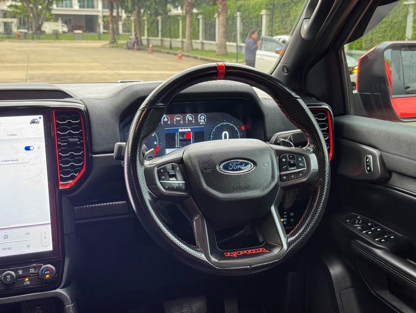 รหัสรถ AVA255 🕹️ Ford Ranger RAPTOR V6 3.0 Bi-Turbo 10AT 4×4 ตัว Top ปี 2023 13