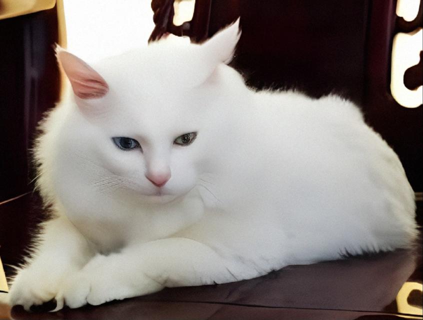 แมวขาวมณีผสมเปอร์เซีย 4