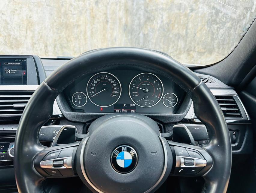 2018 แท้ BMW 320d M SPORT LCI โฉม F30  มือเดียว ไม่เคยมีอุบัติเหตุ คู่มือ กุญแจครบ 6