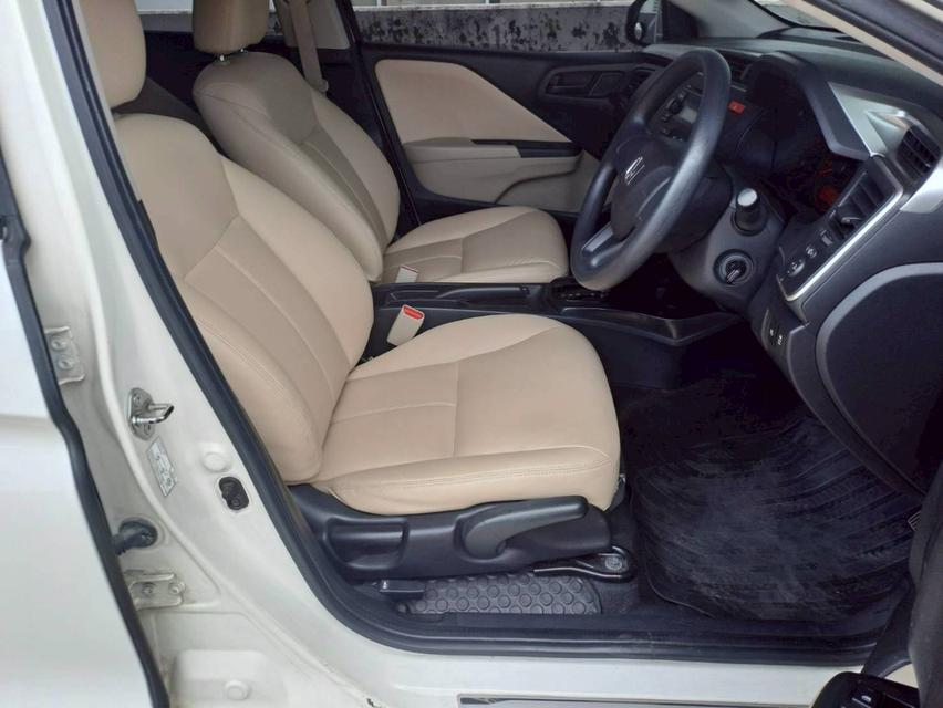 HONDA CITY 1.5 S CNGโรงงาน  Auto  ปี2015 สีขาว 18