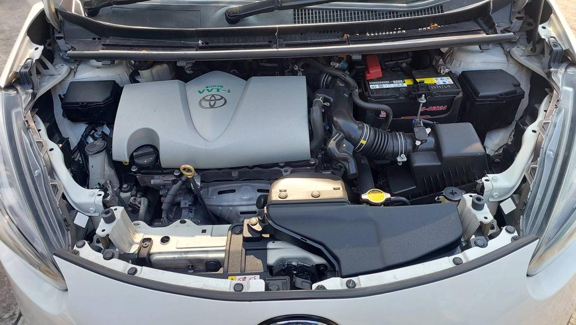 รถ Toyota Sianta V 2019 มือเดียว เข้าศูนย์เช็คระยะตลอด ไม่เคยชนหนัก ไมล์ 106,xxxx ประตูไฟฟ้า สีขาว รูปที่ 7