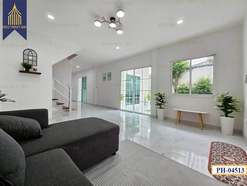 บ้านแฝดกานต์มณีบางบัวทองเฟอร์นิเจอร์ครบ 2