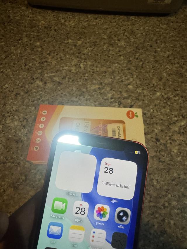 ขายๆๆๆถูกๆๆไอโฟน12สีRed Product 64กิ๊กสูนTrueใช้งานดีเครื่องรีสโตได้ตลอดไม่มีติดไอคราว Model TH/A  สภาพ: 90%  ราคา: 5500 มารับเอง 4990 บาท จากกระทู้เ รูปที่ 8