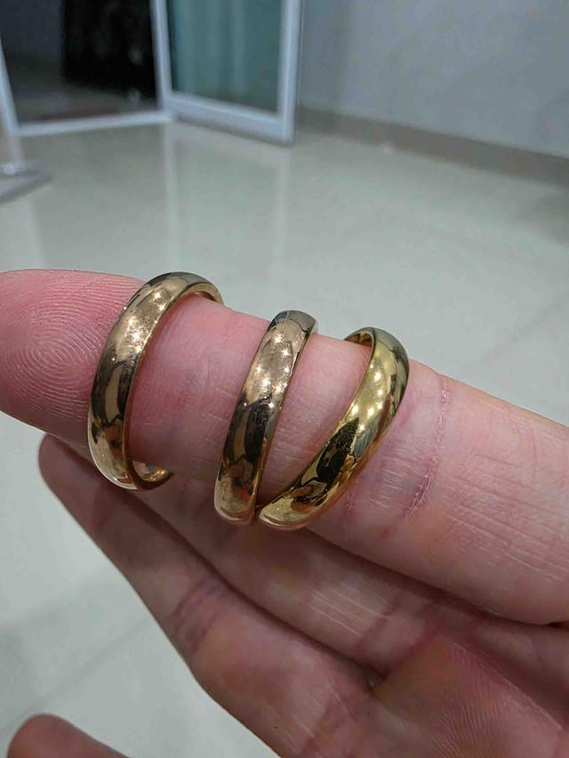 A.ขายเหมาๆ แหวน ราคาเหมา 3 วง ของสะสม สวยหายาก ขายเป็นชิ้นงาน ตามสภาพ ไม่ได้รับประกัน พร้อมส่ง รูปย่อยที่ 4